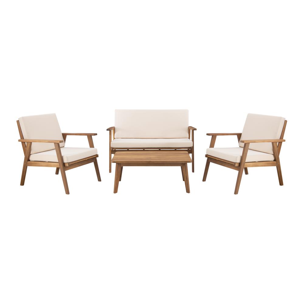 Cole Outdoor Chat Set Natural