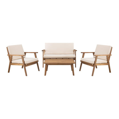 Cole Outdoor Chat Set Natural