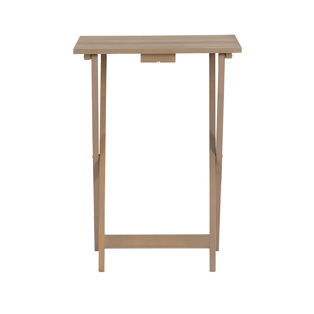 Driftwood Acacia Tray Table Set
