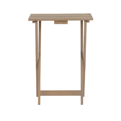 Driftwood Acacia Tray Table Set