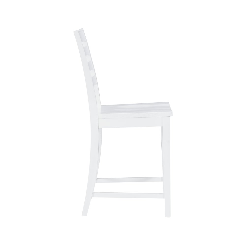 Flynn Counter Stool White Set Of 2