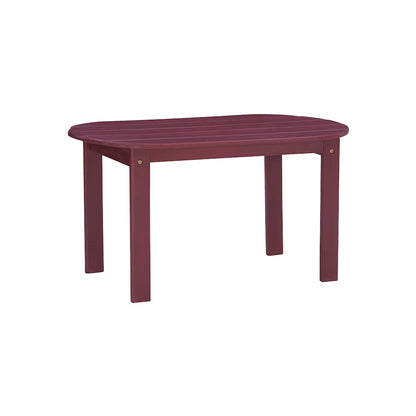 Adirondack Red Coffee Table
