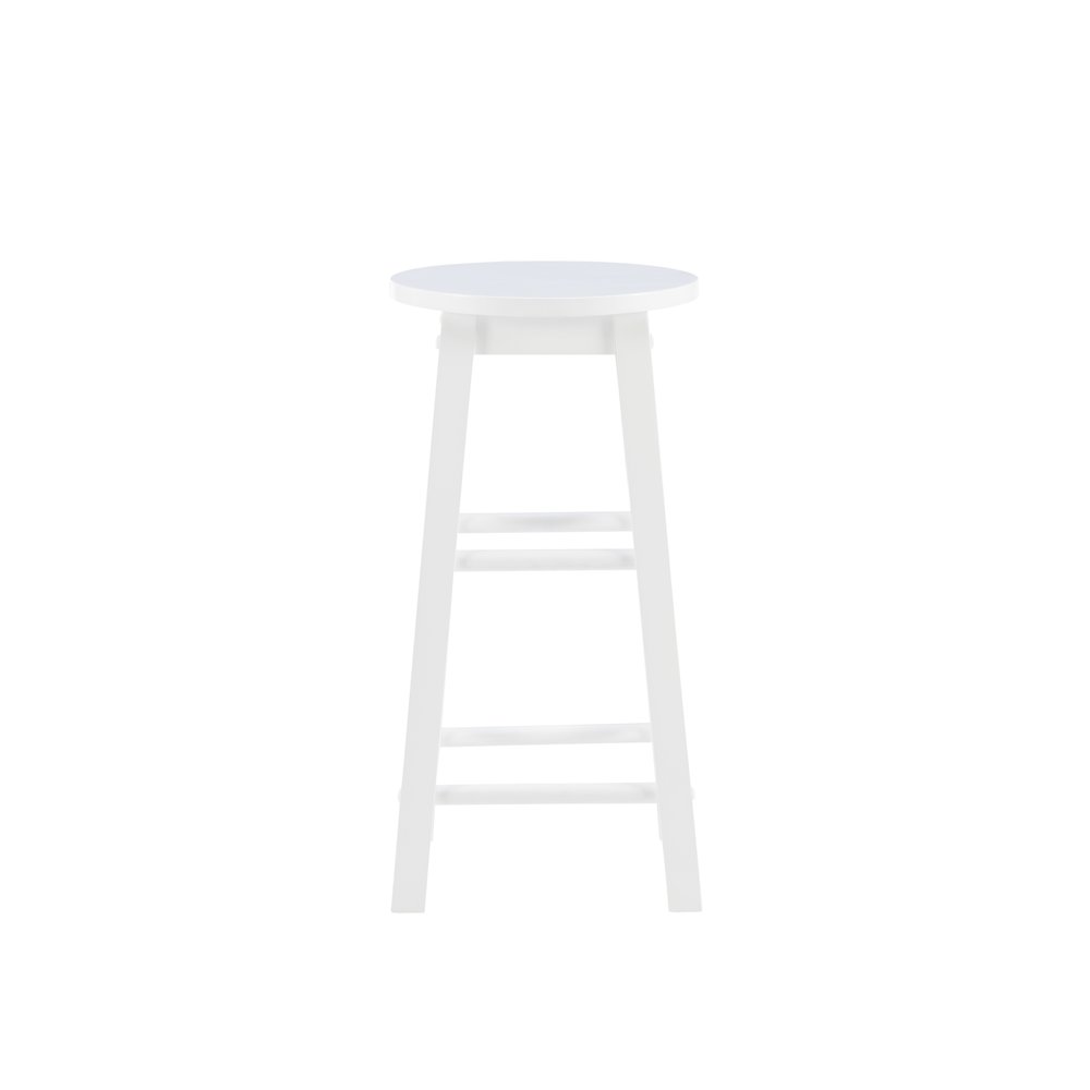 24 Inches Counter Stool White