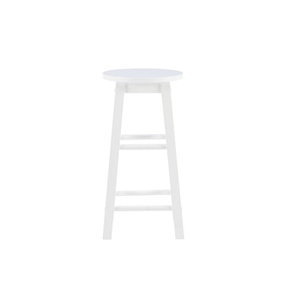 24 Inches Counter Stool White