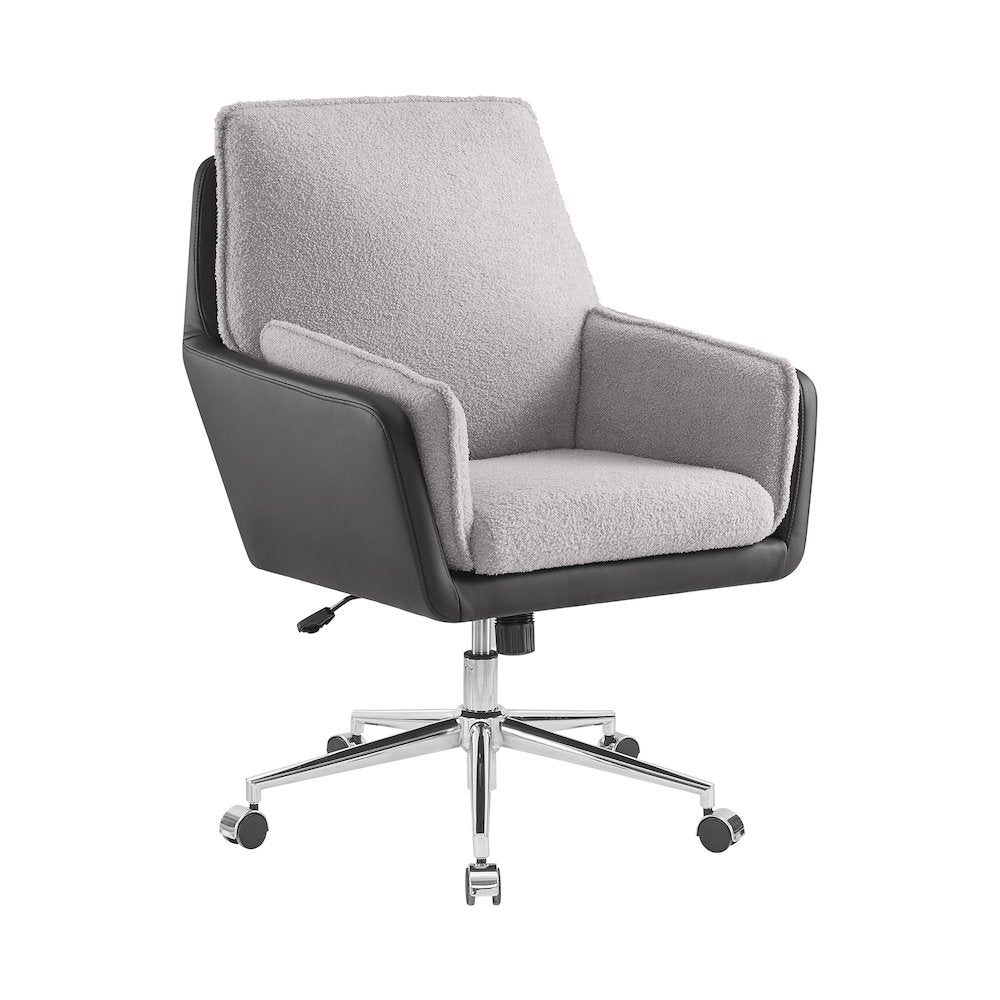 Mabry Swivel Chair Black Grey