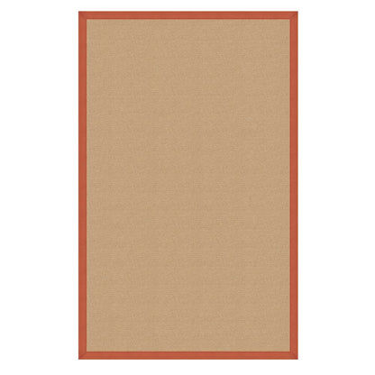 Athena Sisal & Burnt Orange 4x6, Rug