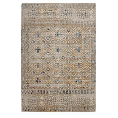 Great Zero Leopold Sand & Blue 3x5, Rug