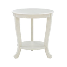 Aubert Accent Side Table, White