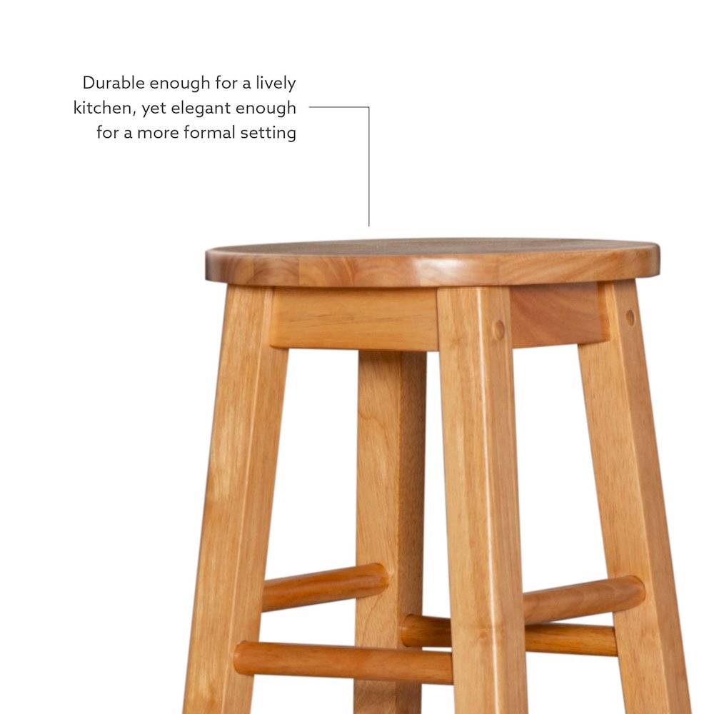 29 Inches Barstool With Round Seat