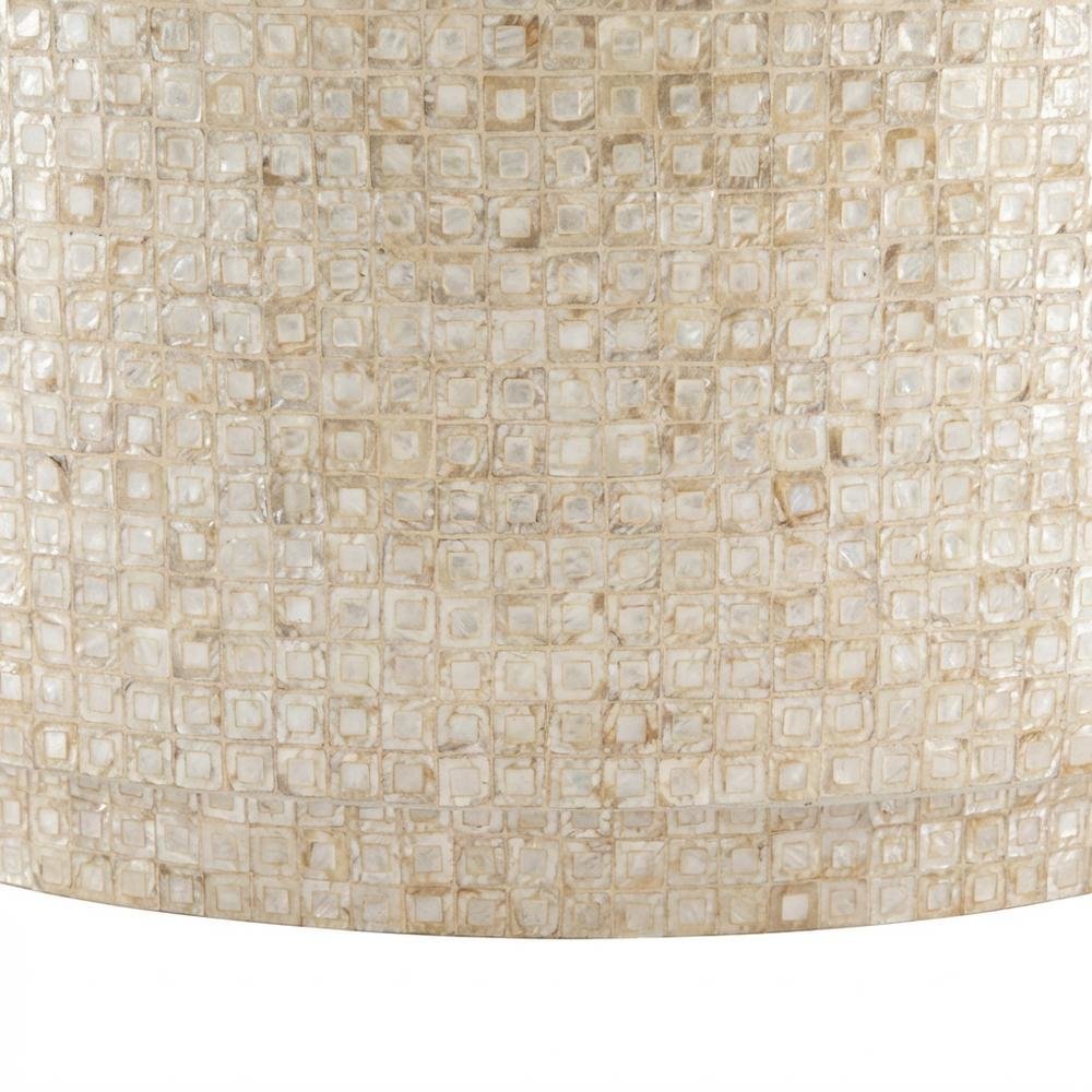 Gold and Ivory Coffee Table with Modern Design and Durable Construction