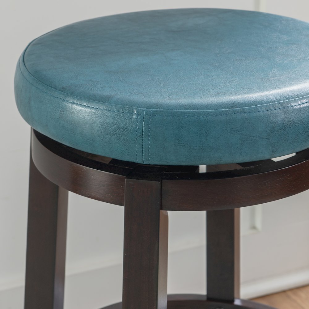 Maya Teal 24 Inches Counter Stool