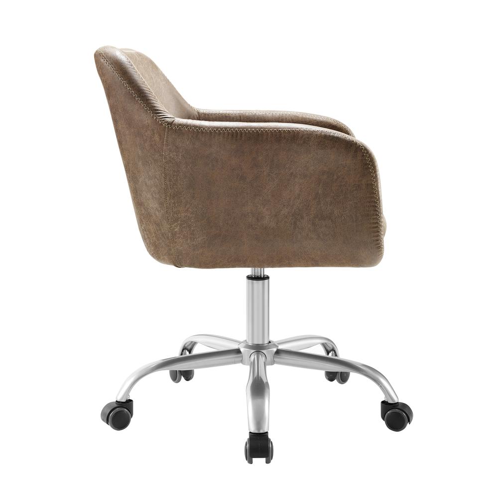 Rylen Office Chair, Brown