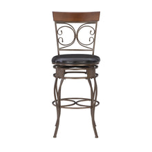 Big and Tall Back to Back Scroll Barstool