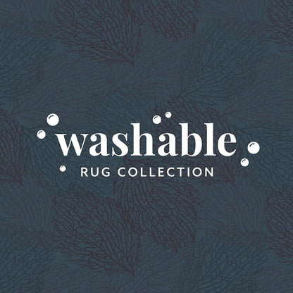 Washable Haylee Ivory/Coral 3x5, Rug
