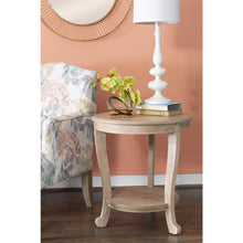 Aubert Accent Side Table, Natural