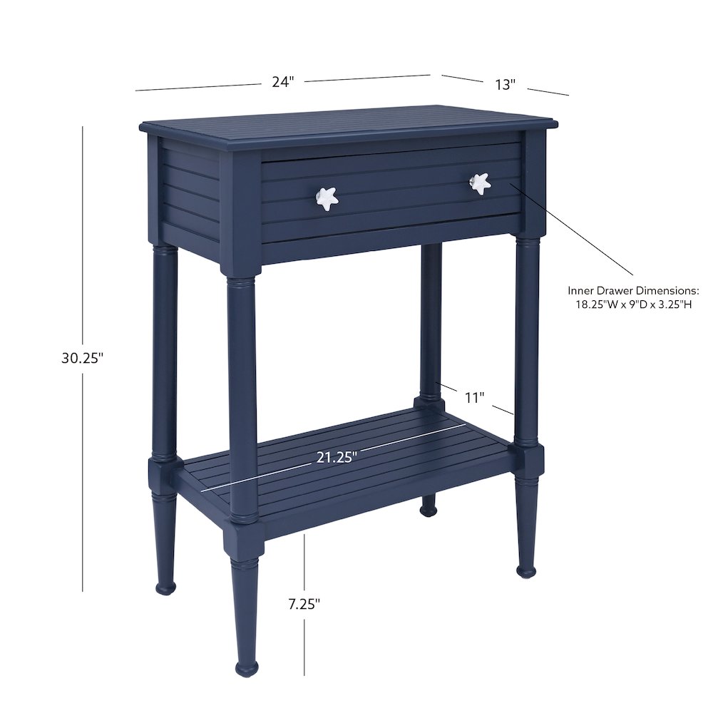 Seaboard Accent Table Navy