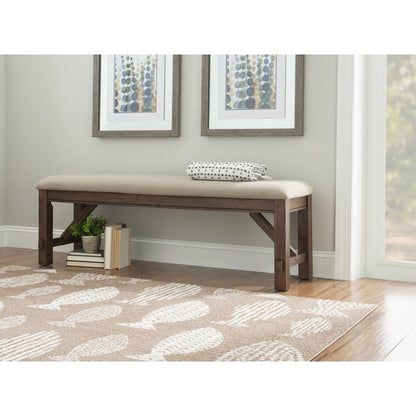 Turino Rustic Umber Bench