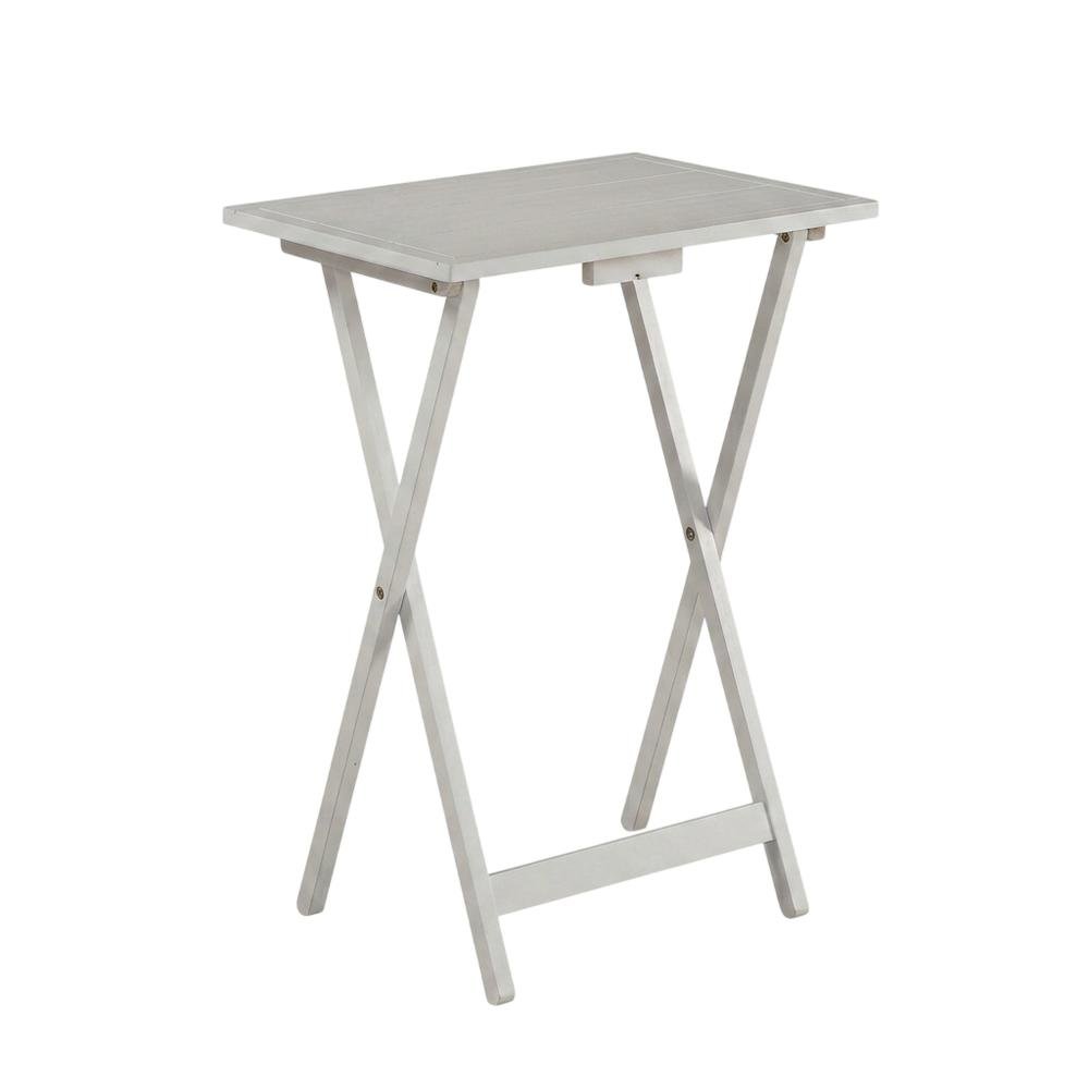 Modern Tray Tables with Wooden Finish for Versatile Throw Surface