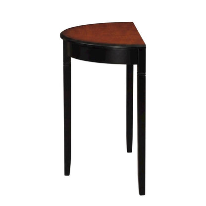 Demi Lune Console Table in Elegant Finish with Stylish Design