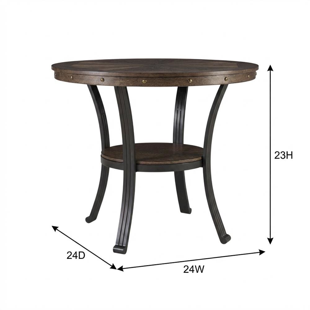 Natural, Side Table, Quality Build, Durable Wood Frame