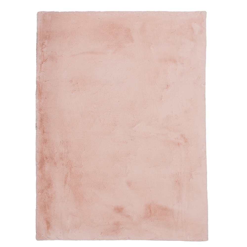 Maven Faux Rabbit Pink 5x7, Rug