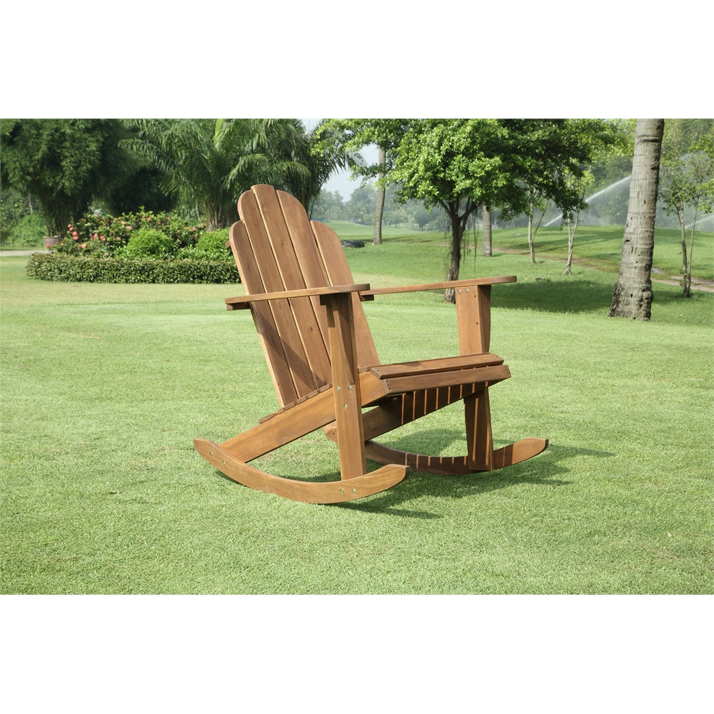Teak Adirondack Rocker