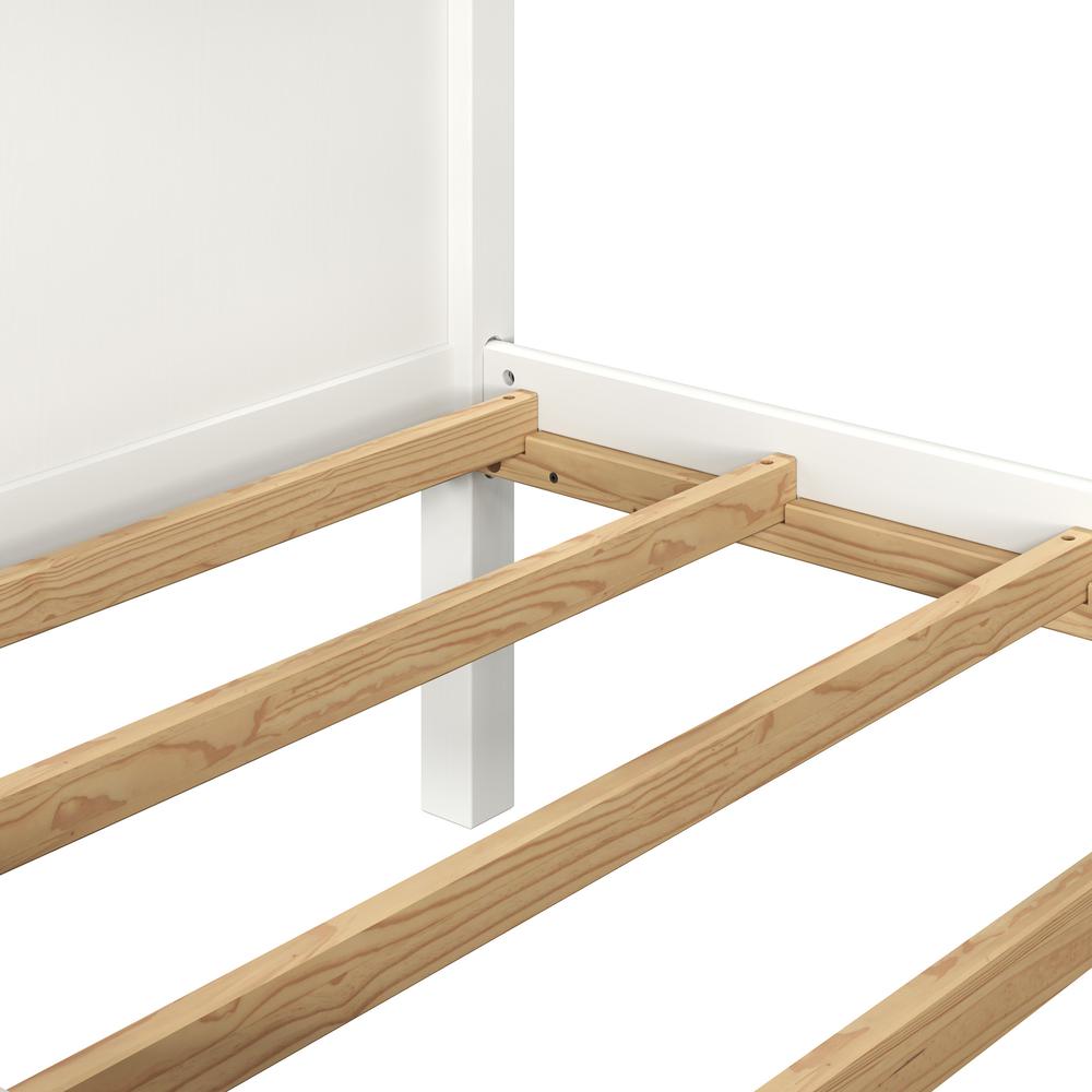 Leah Twin Over Full Bunk Bed White