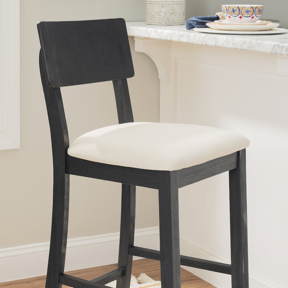 Jorissen Barstool Dark Charcoal