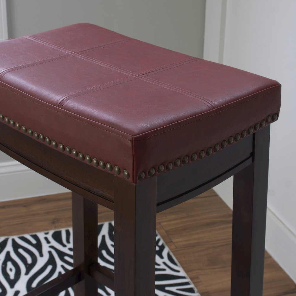Claridge Red Barstool