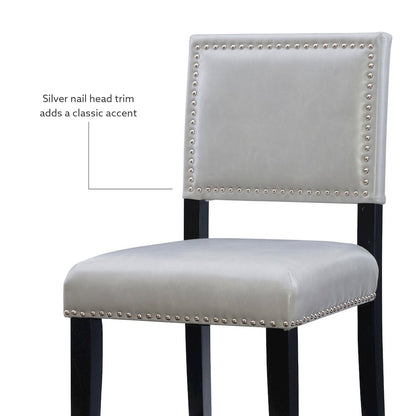 Brook Dove Gray Counter Stool