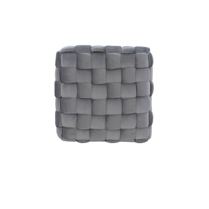 Shadbury Square Stool Grey