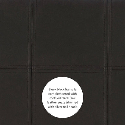 Claridge 3Pc Counter Set Black