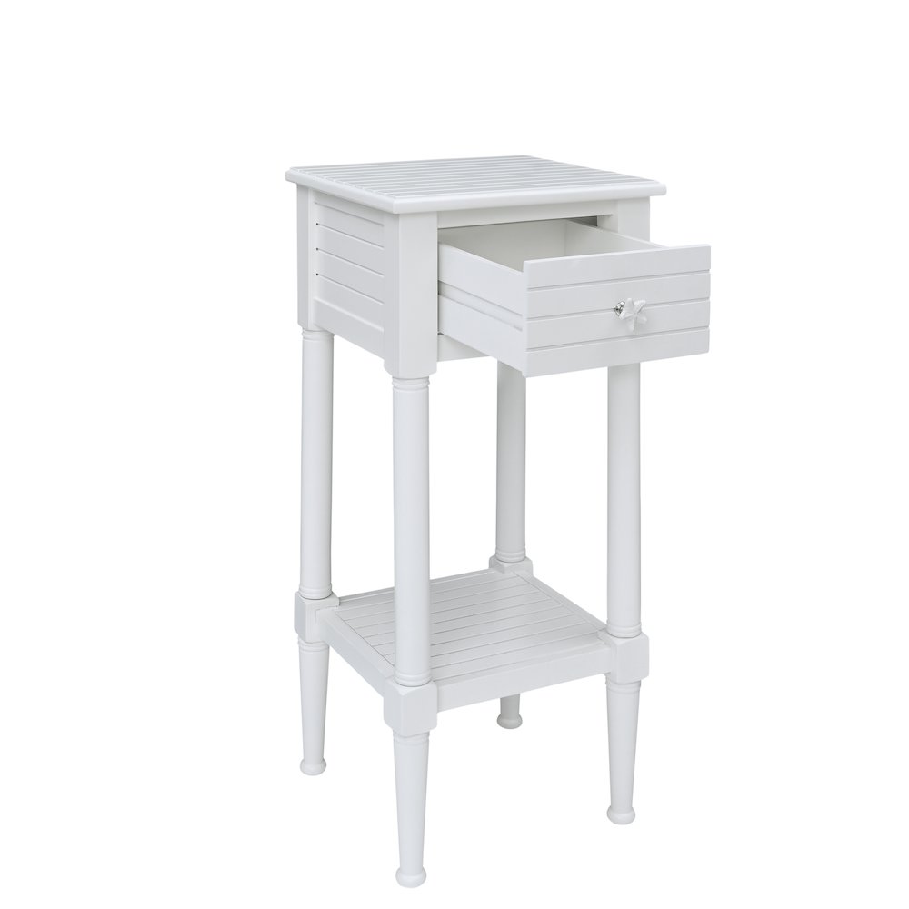 Seaboard End Table White