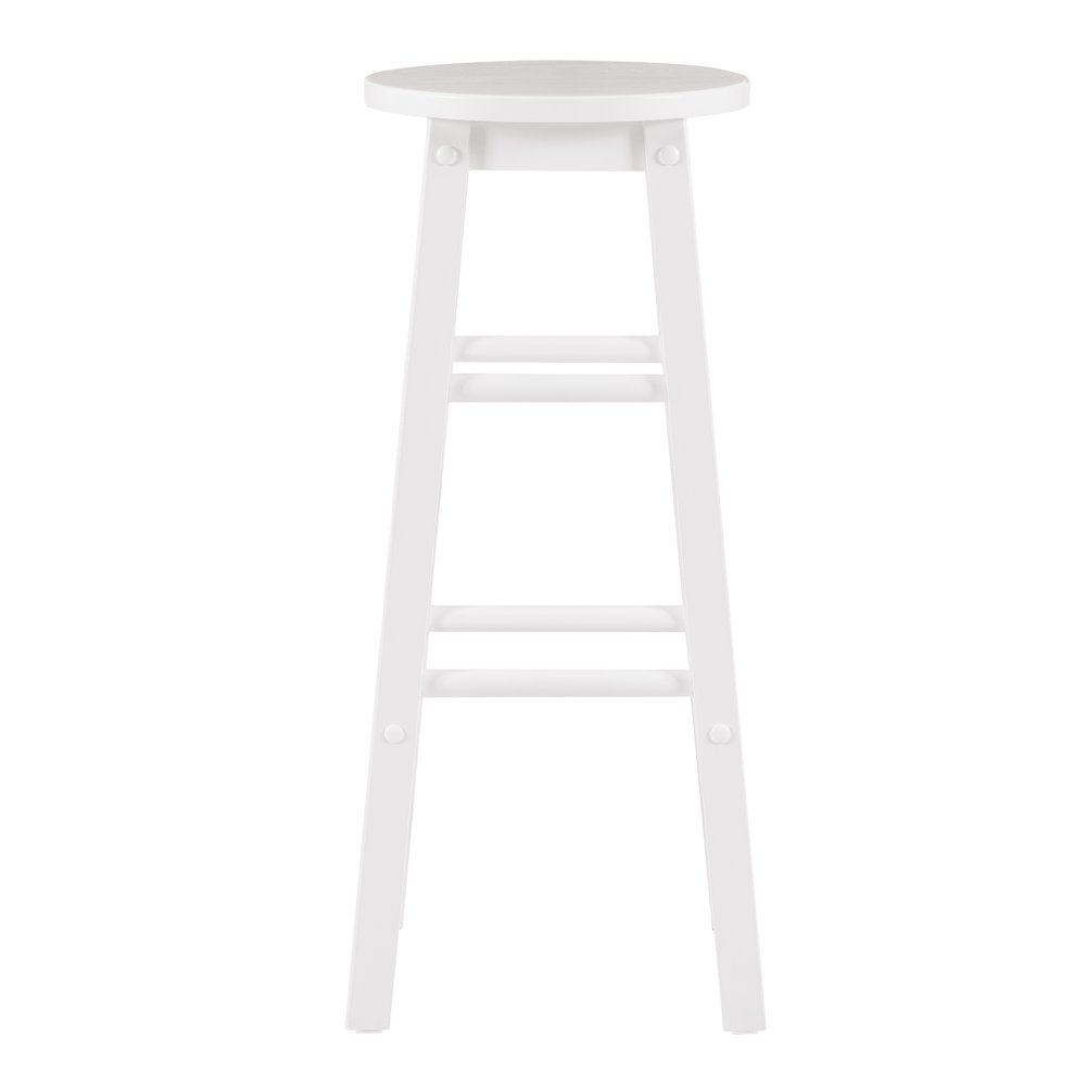29 Inches Barstool White