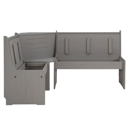 Waldron Corner Nook Set Grey Kit