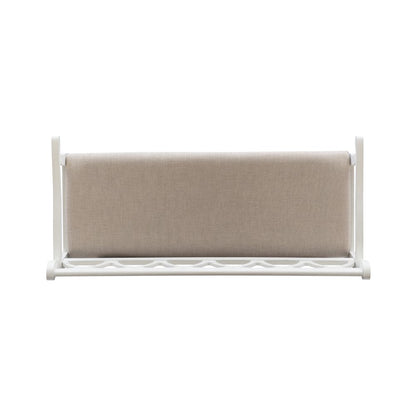 Elliana Storage Bench - White