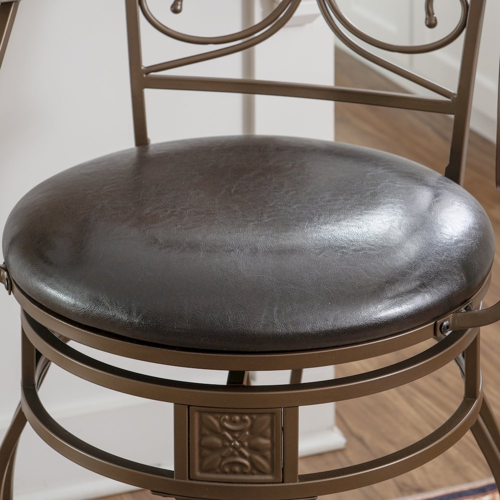 Beeson Big And Tall Counter Stool Arm