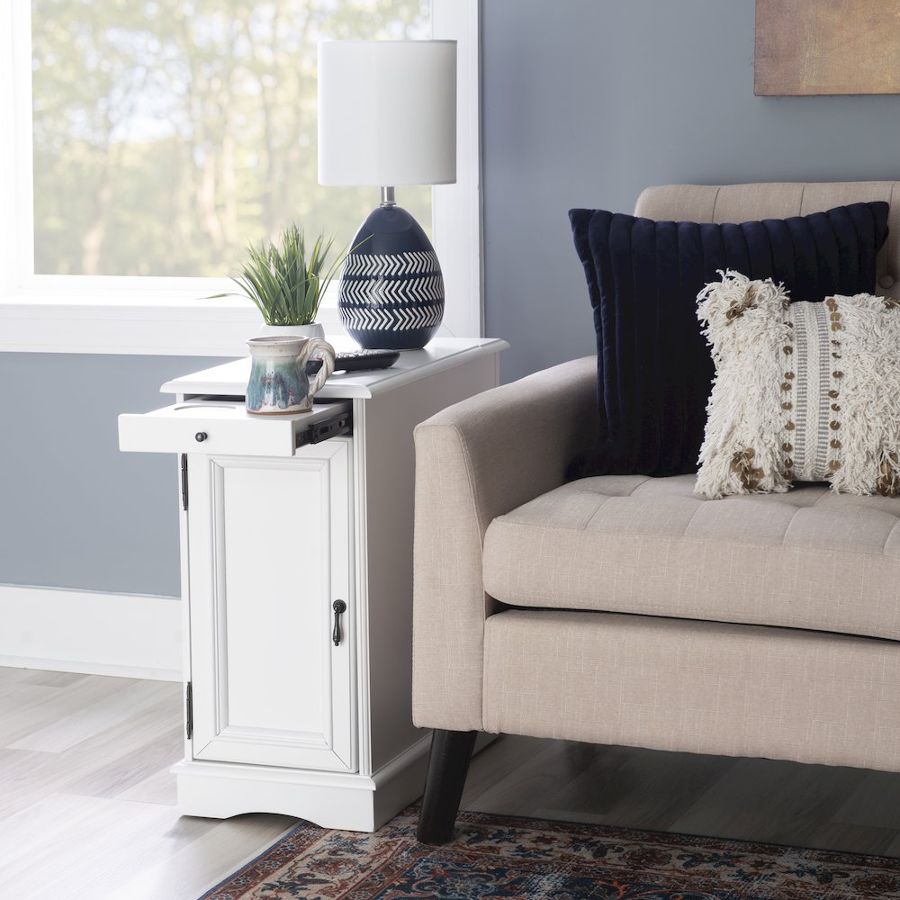 Butler White Accent Table