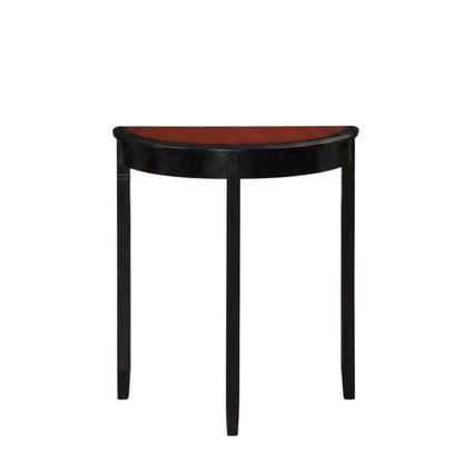 Demi Lune Console Table in Elegant Finish with Stylish Design