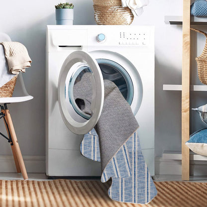 Washable Wallen Ivory/Blue 3x5, Rug