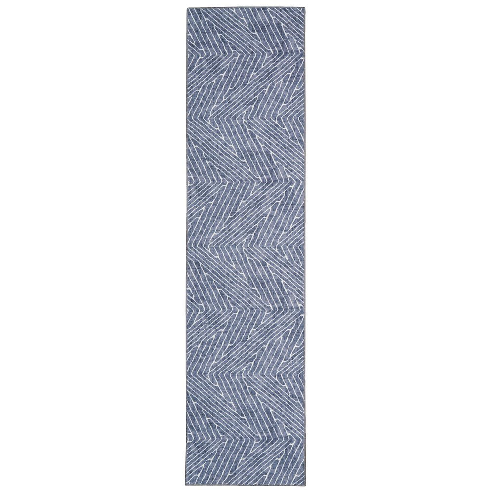 Washable Fuller Grey/Ivory 2x8, Rug