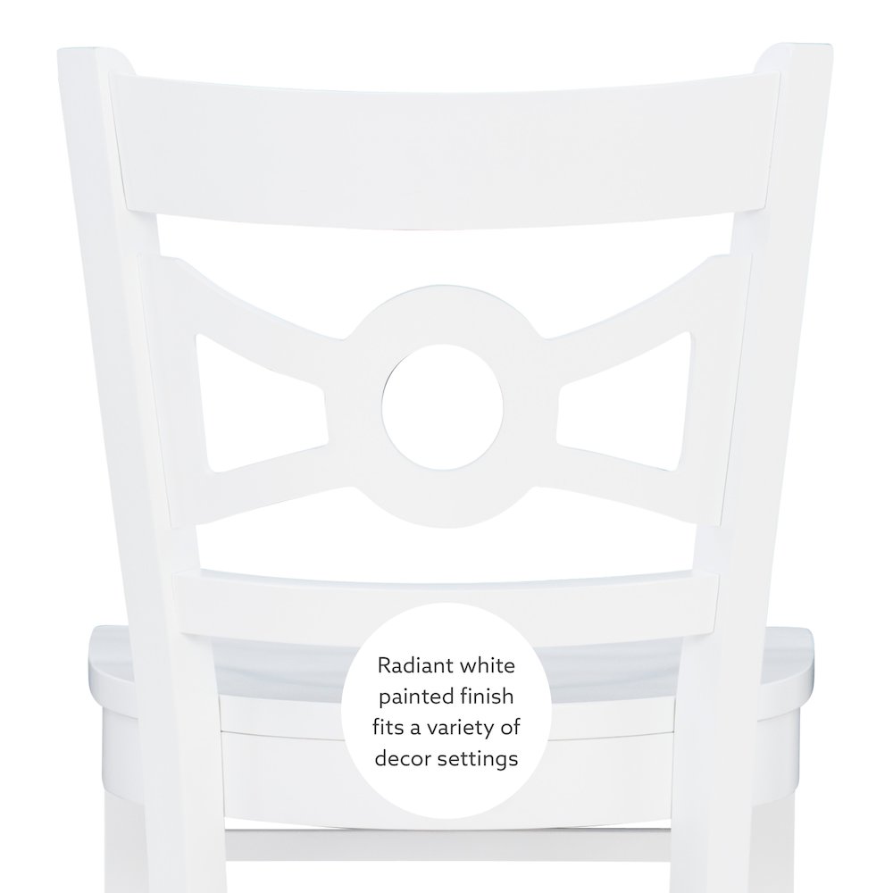 Teresa Barstool White Set Of 2