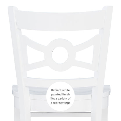 Teresa Barstool White Set Of 2