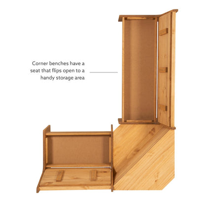 Waldron Corner Nook Set Natural Kit