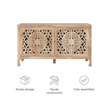 Haven 2 Door Cabinet Natural