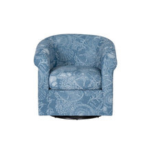 Bonnie Swivel Club Chair, Coastal
