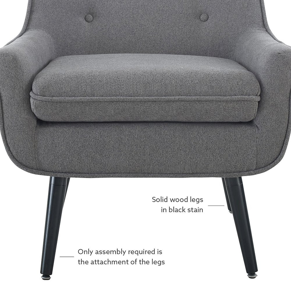 Trelis Chair - Gray Flannel