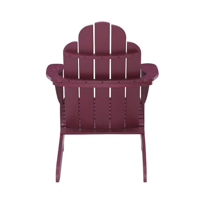 Red Adirondack Chair