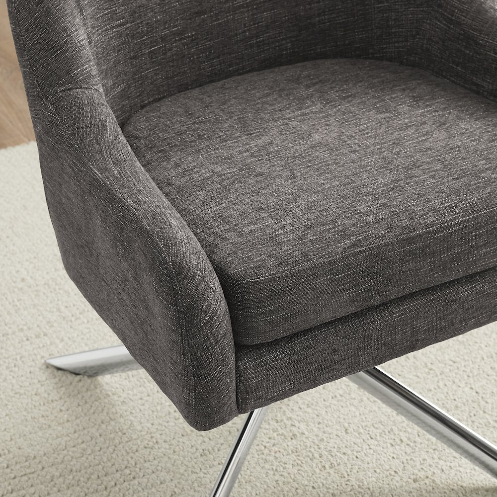 Lachlan Granite Swivel Accent Chair