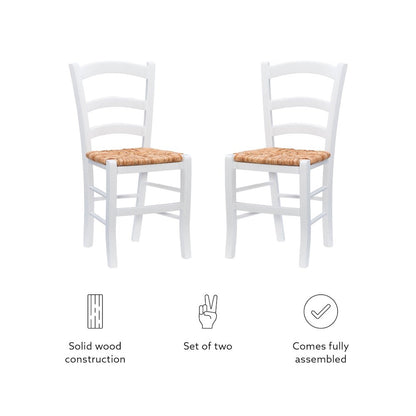 Carmelo Side Chair White Set Of 2